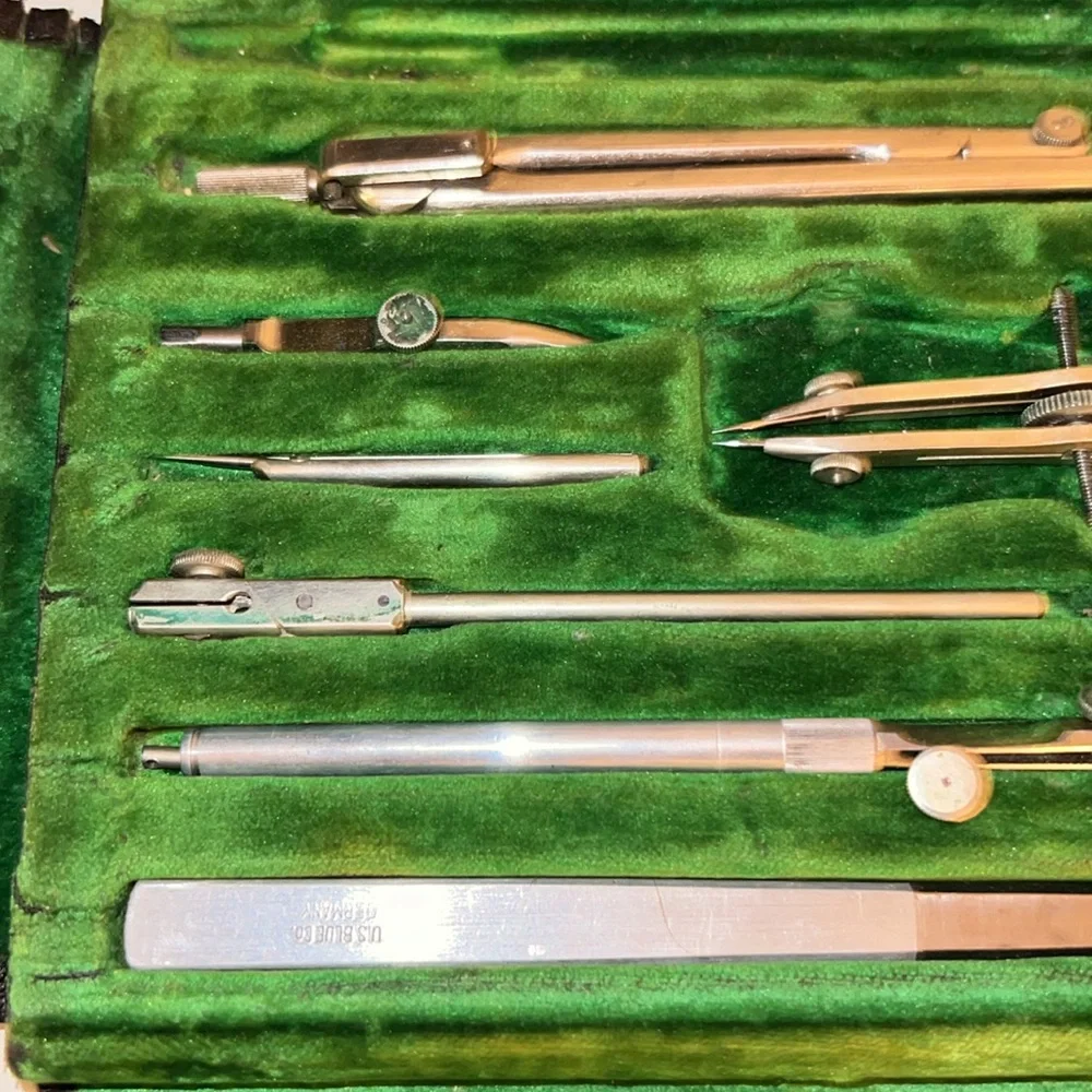 Antique Germany Drafting Kit